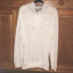 Calvin Klein white hoodie